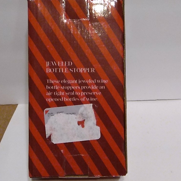 Nwt Jeweled Bottle Stopper - Picture 5 of 5